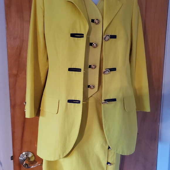 OUTSTANDING AUTHENTIC GIANNI VERSACE VINTAGE 3 PIE - Picture 4 of 5